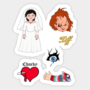 Bride of Chucky | Childs Play Sticker Set Sticker